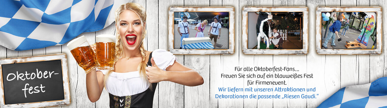 Oktoberfest Ausstattung mieten