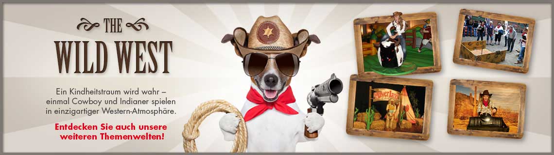 Western-Eventausstattung